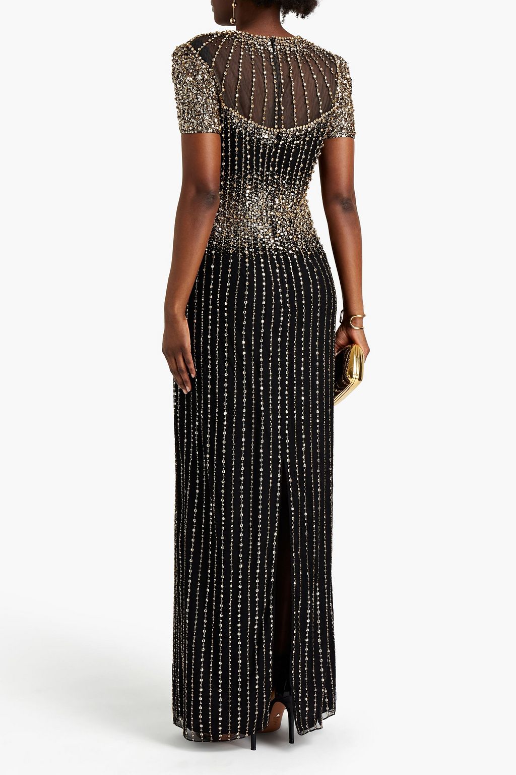 JENNY PACKHAM Embellished tulle gown