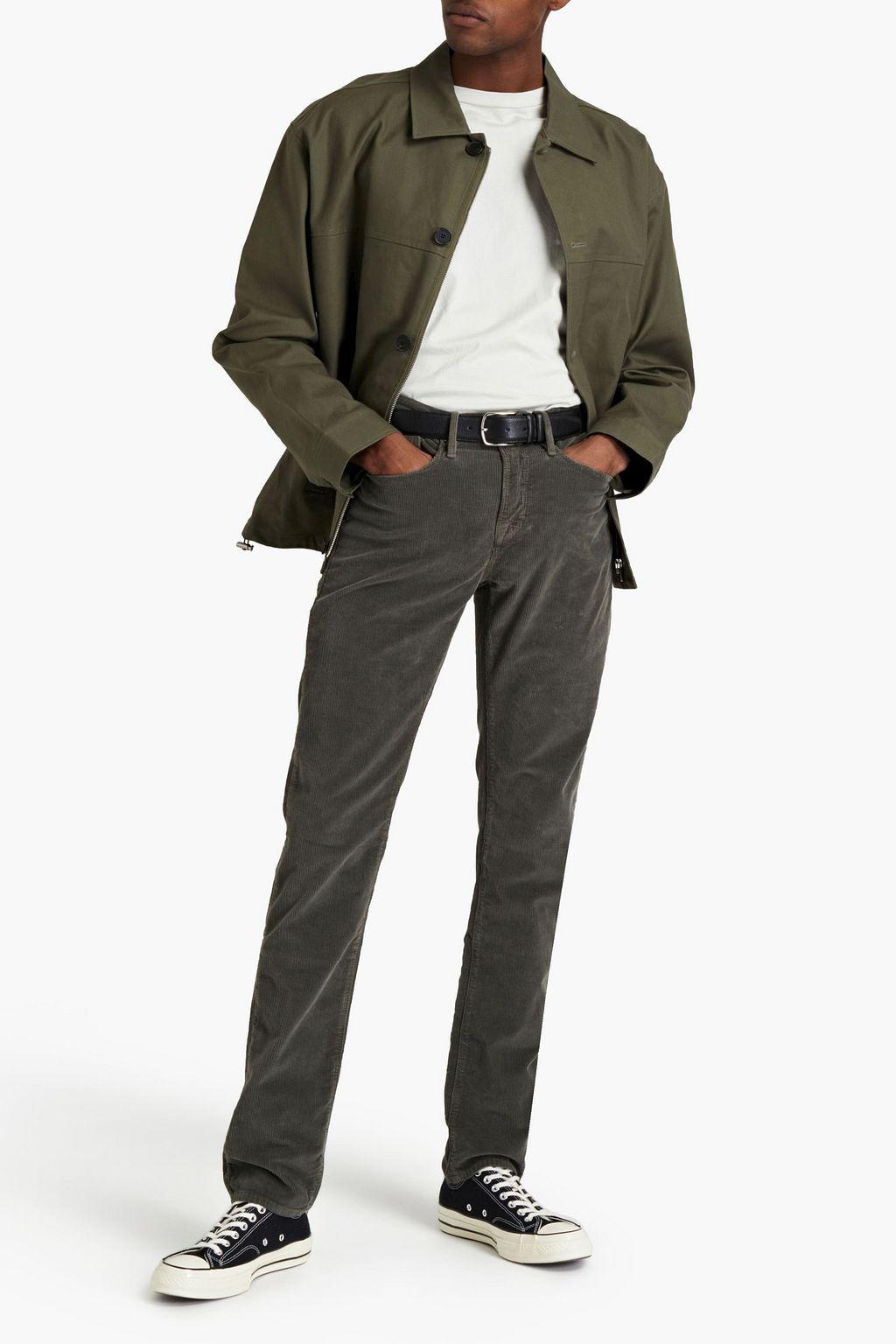 FRAME L'homme cotton-blend corduroy pants