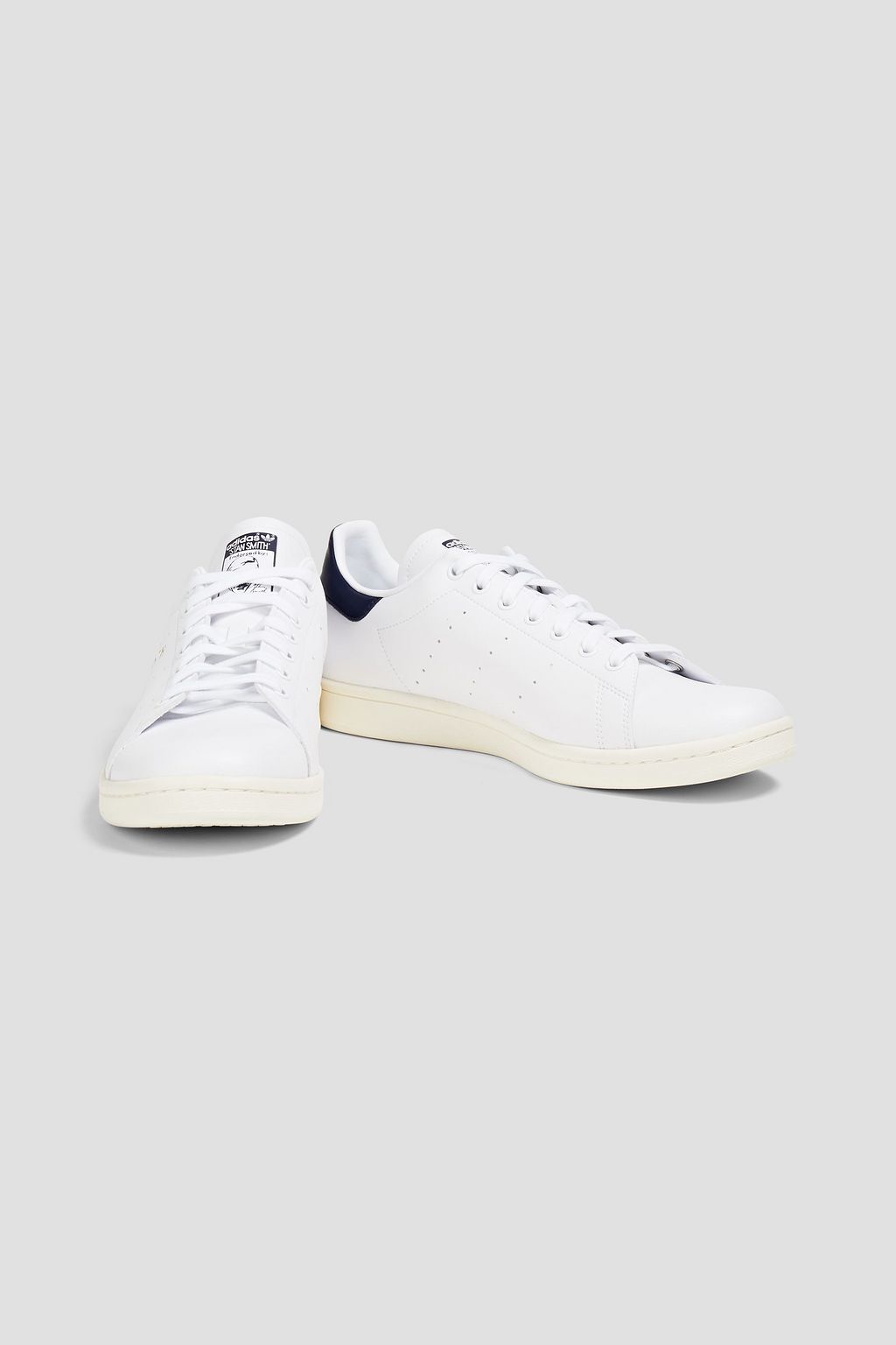 ADIDAS ORIGINALS Stan Smith two-tone faux leather sneakers