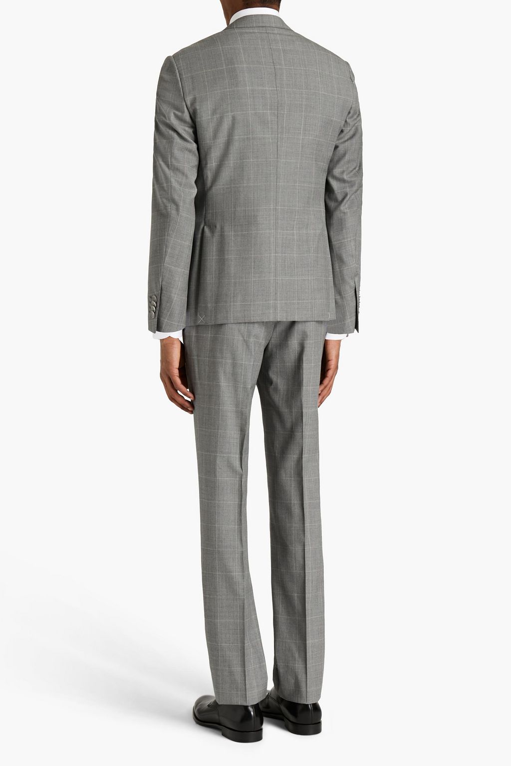 CORNELIANI Checked wool suit