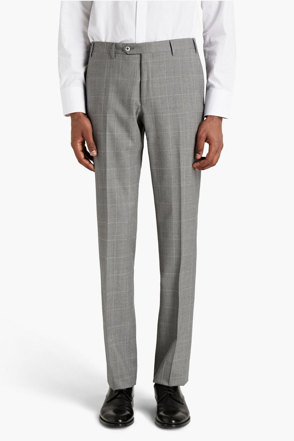CORNELIANI Checked wool suit