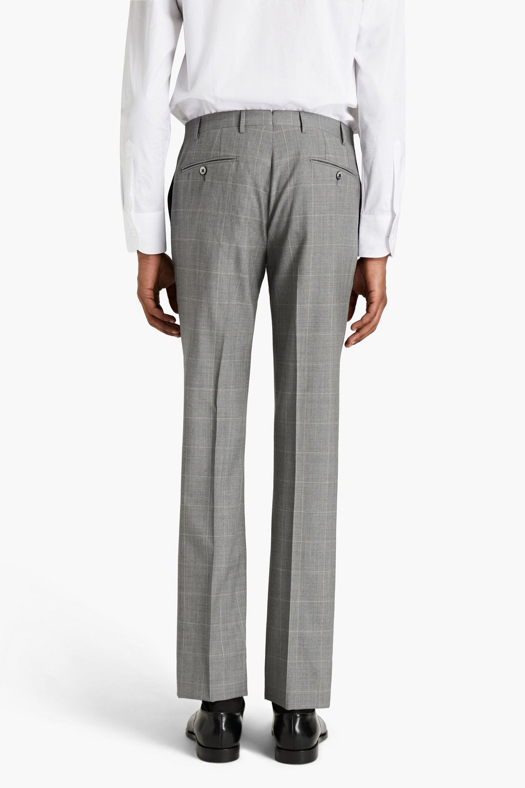 CORNELIANI Checked wool suit