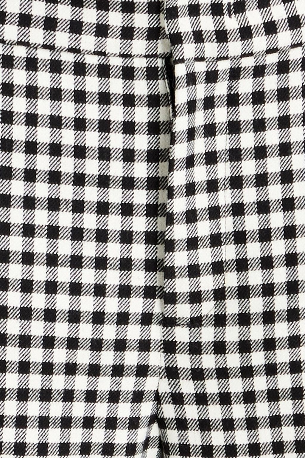 REDVALENTINO Gingham flannel tapered pants