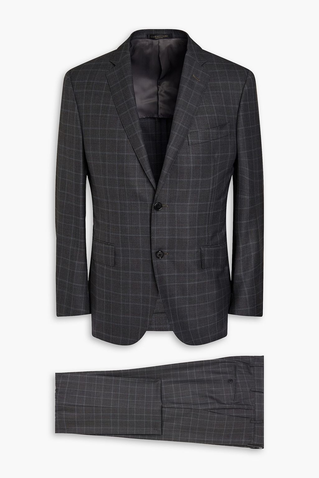 greyish black blazer