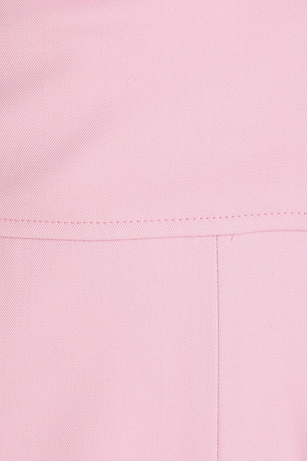 OSCAR DE LA RENTA Wool-crepe jumpsuit