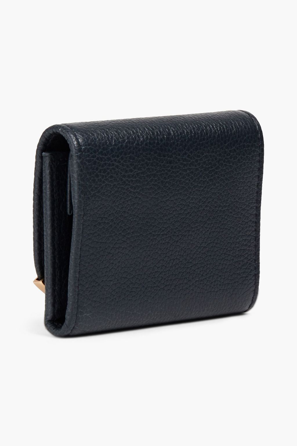 SEE BY CHLOÉ Lizzie pebbled-leather wallet