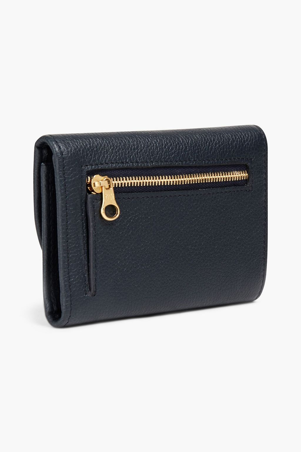 SEE BY CHLOÉ Lizzie pebbled-leather wallet