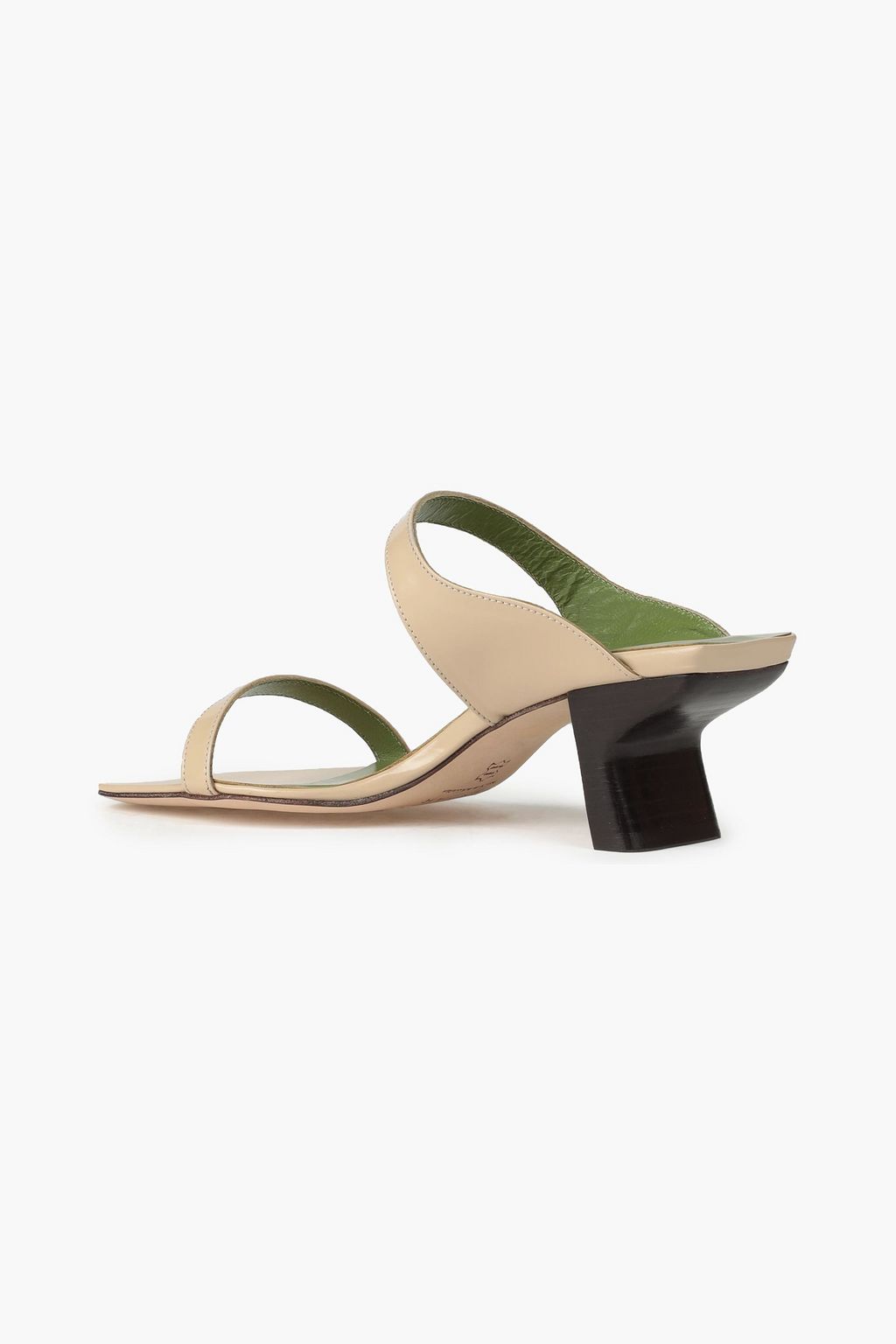 BY FAR Paola leather mules