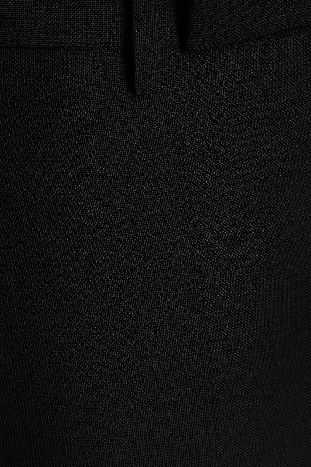 RICK OWENS Wool-blend crepe slim-leg pants