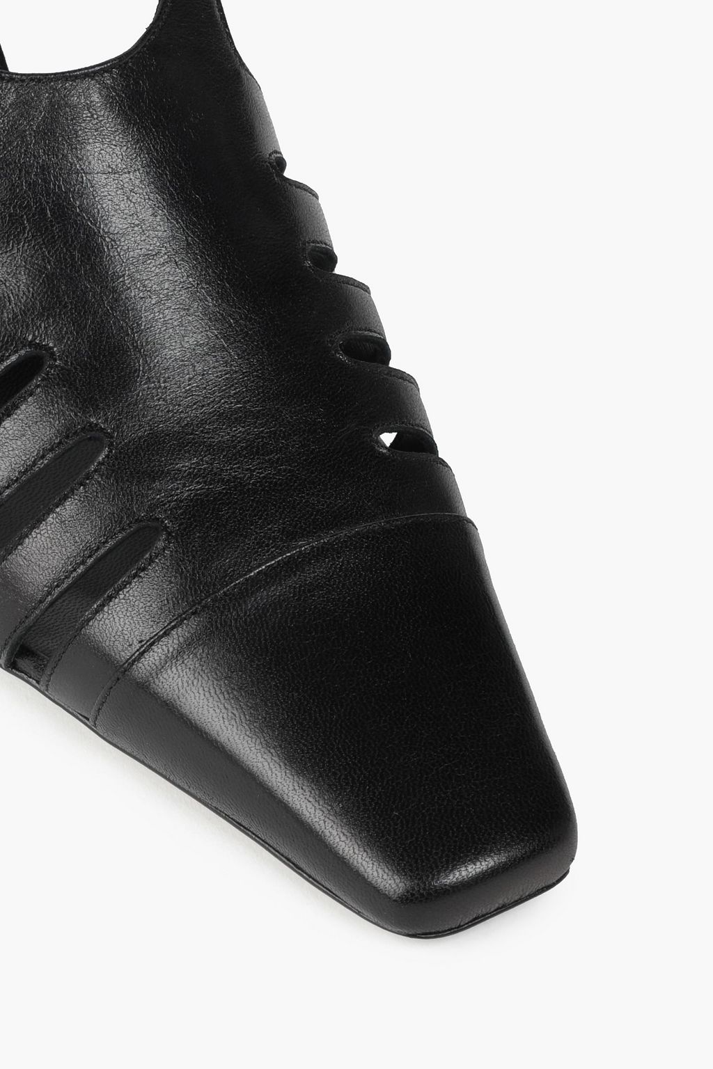 BY FAR Savannah cutout leather pumps