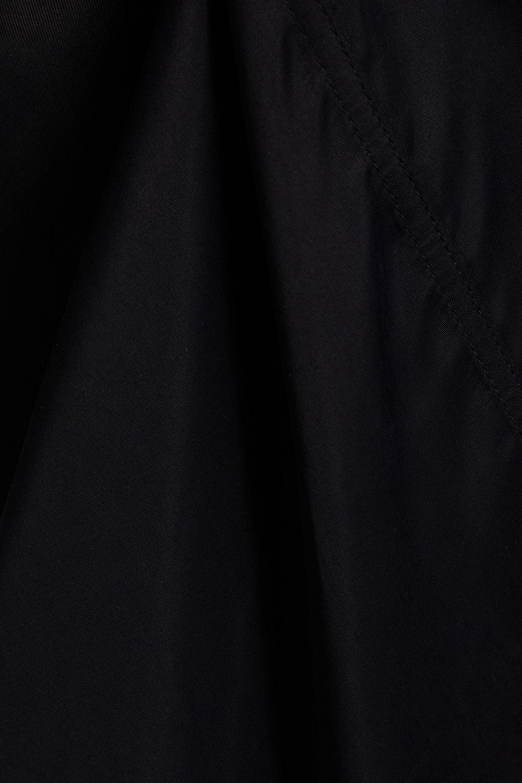 RICK OWENS Washed-cupro midi slip dress