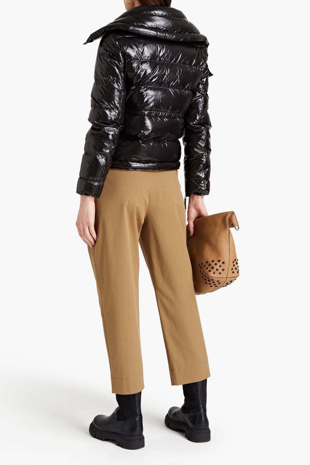 TOD'S Quilted shell down jacket