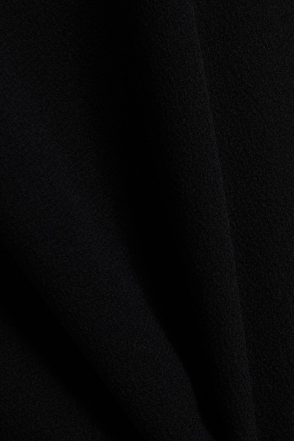 TOM FORD Ruched silk crepe de chine blouse