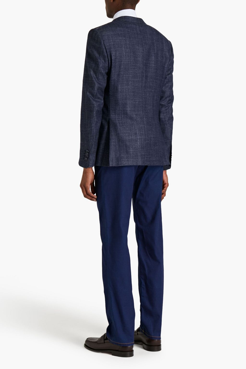 CORNELIANI Wool-blend suit jacket