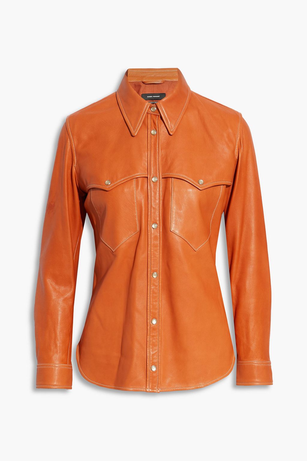 ISABEL MARANT Leather shirt THE