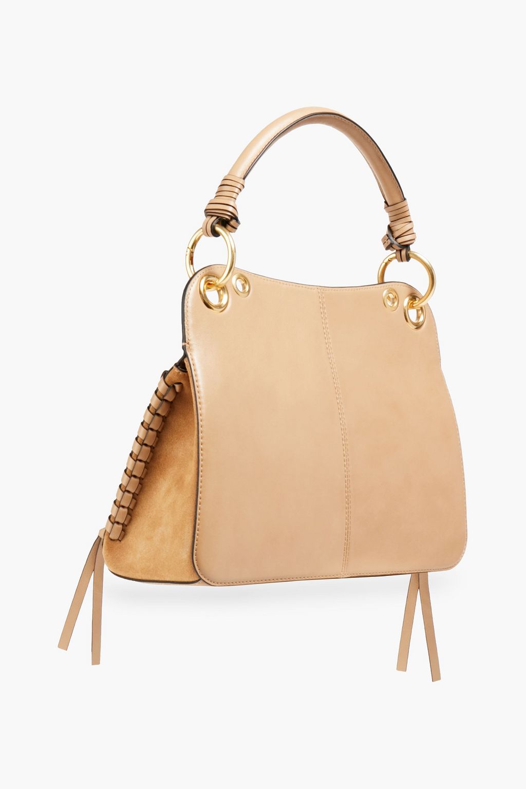 SEE BY CHLOÉ Tilda leather and suede shoulder bag