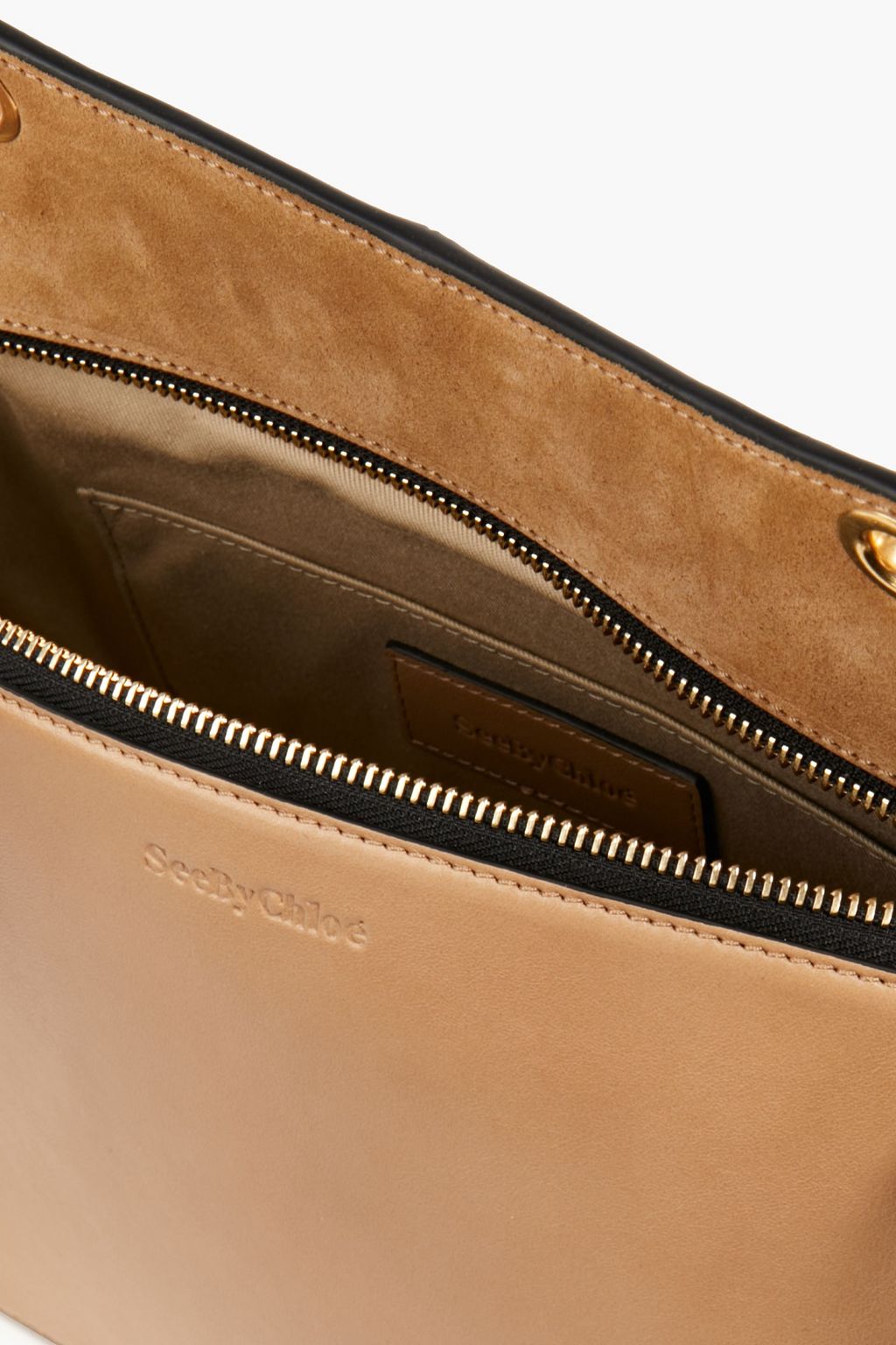 SEE BY CHLOÉ Tilda leather and suede shoulder bag