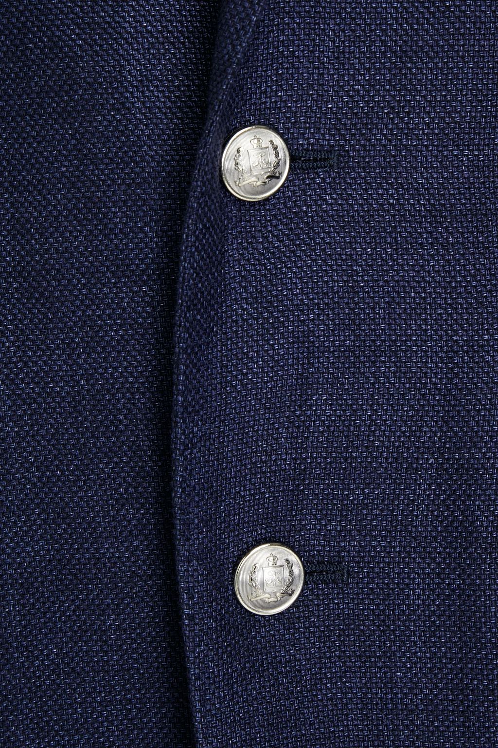 CORNELIANI ID Linen and wool-blend canvas blazer