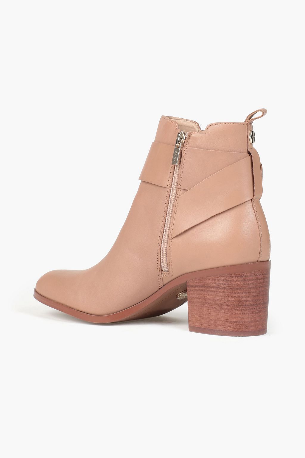 DKNY Telo buckled leather ankle boots
