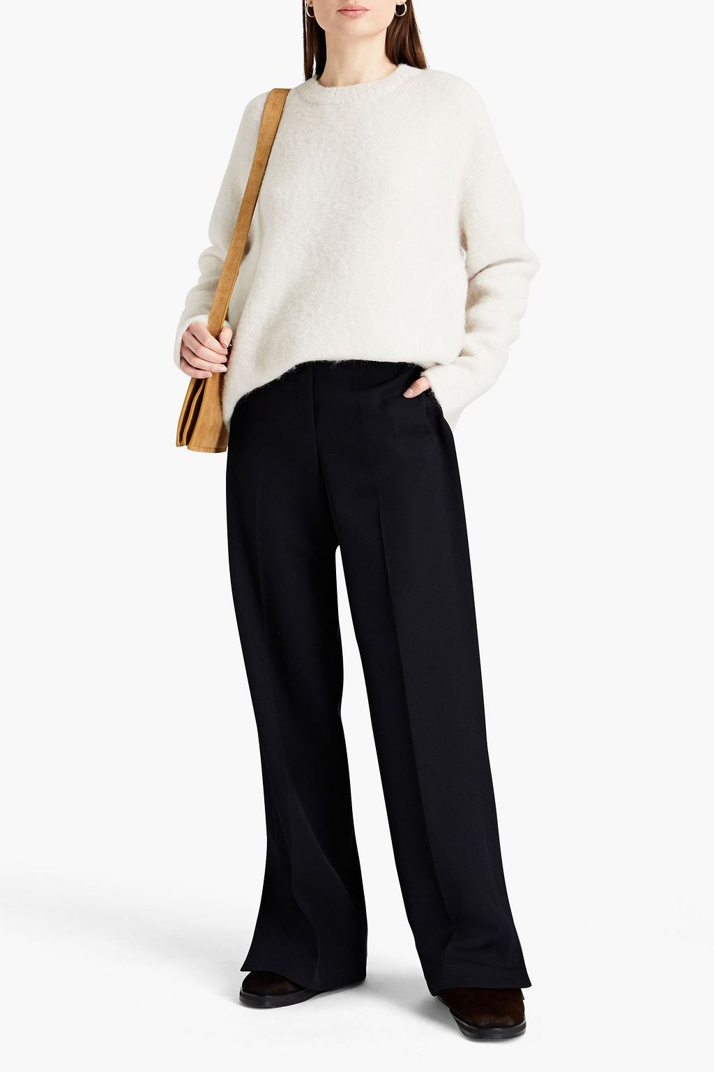 JOSEPH Oversized alpaca-blend sweater
