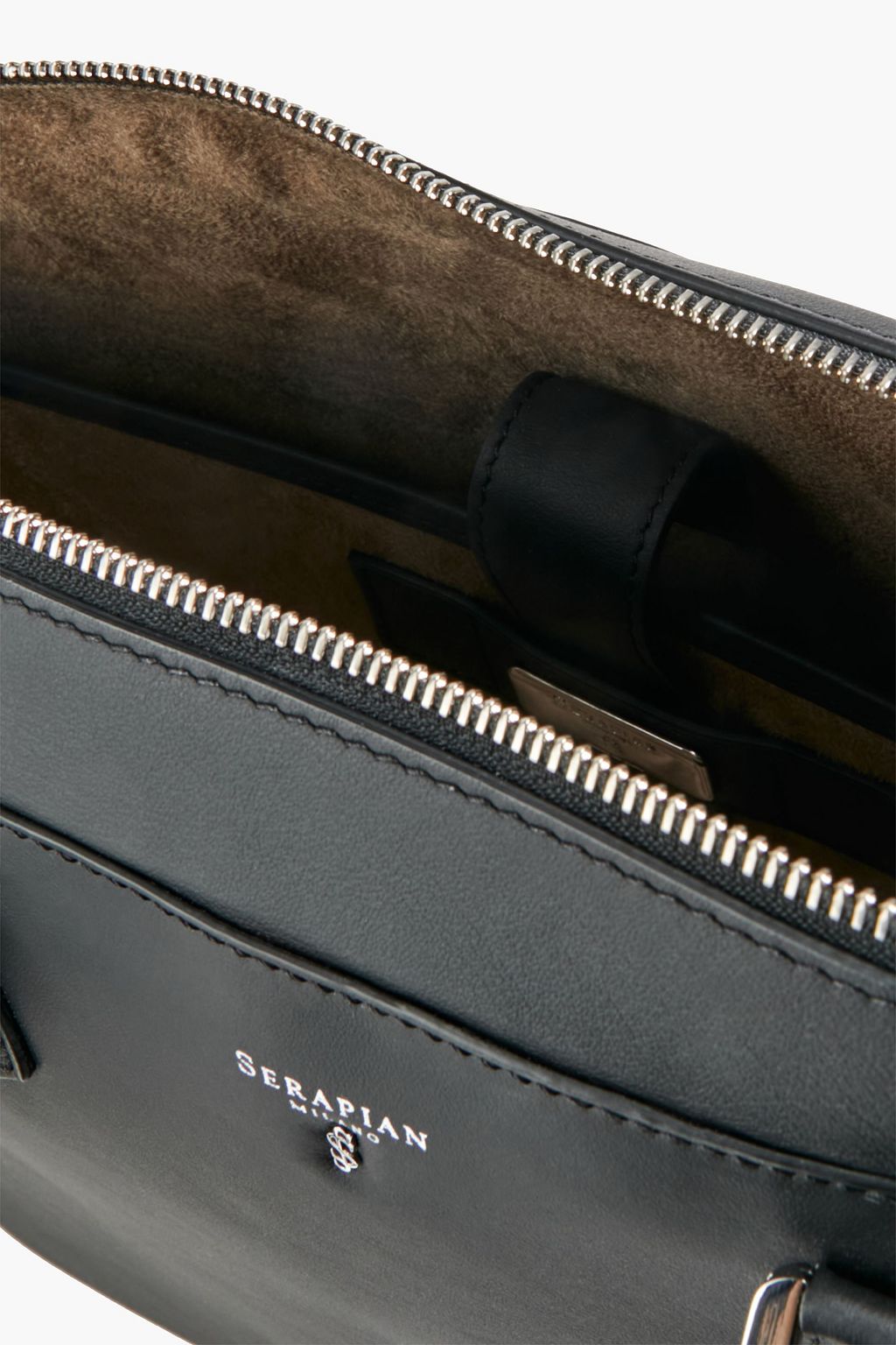 SERAPIAN Leather briefcase