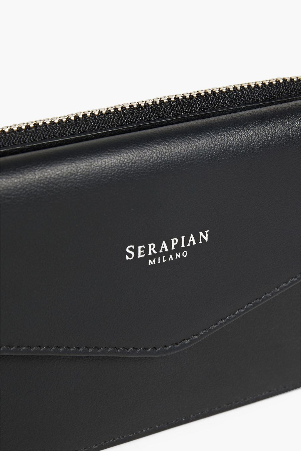 SERAPIAN Mosaico woven leather wallet