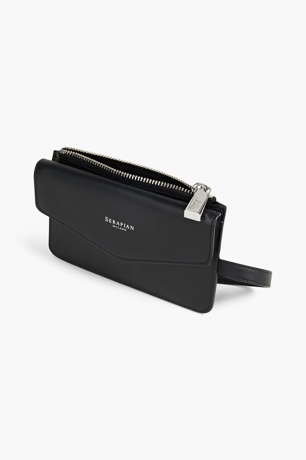 SERAPIAN Mosaico woven leather wallet
