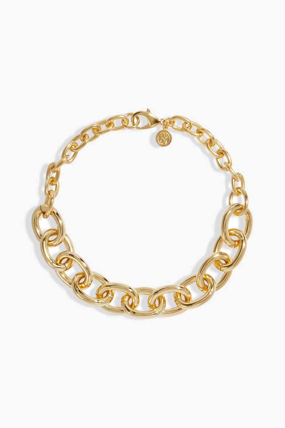 Ben-Amun 24-karat gold-plated necklace