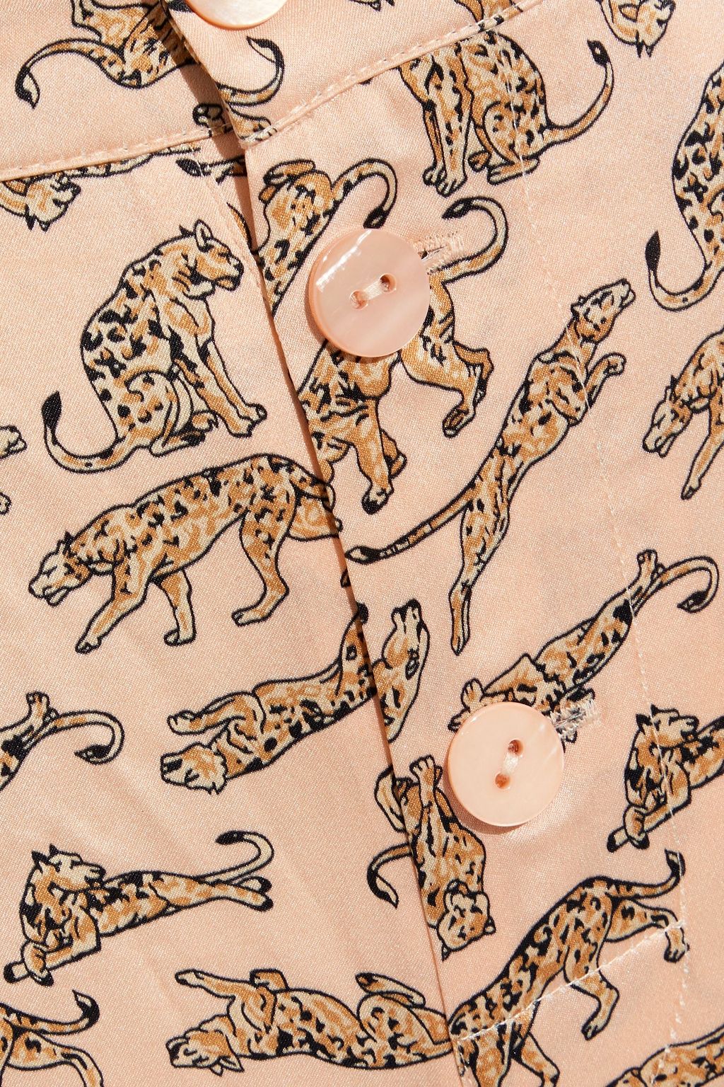 AGENT PROVOCATEUR Catalyna printed silk-satin pajama pants