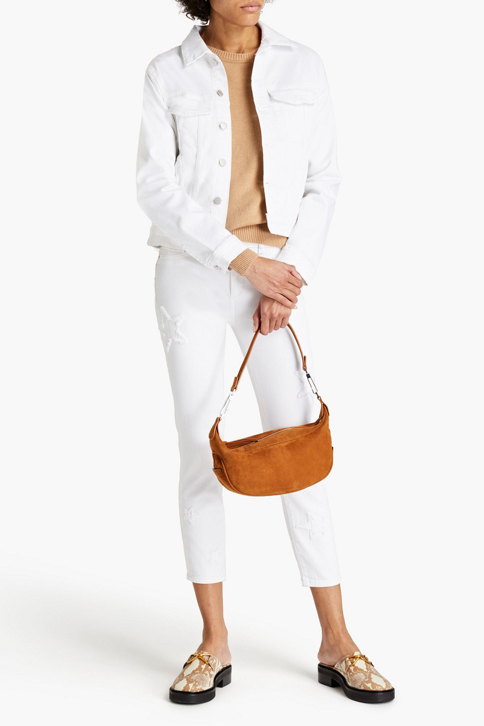 Dl1961 Denim Jacket In White