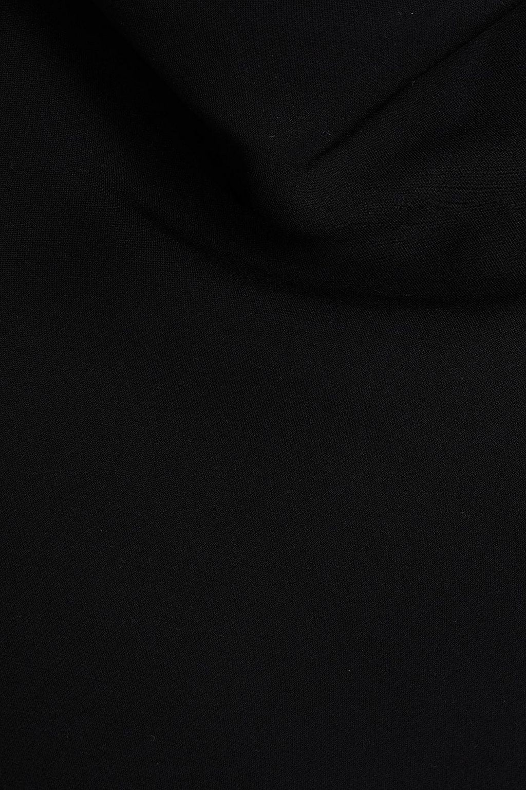 THEORY Draped silk crepe de chine top