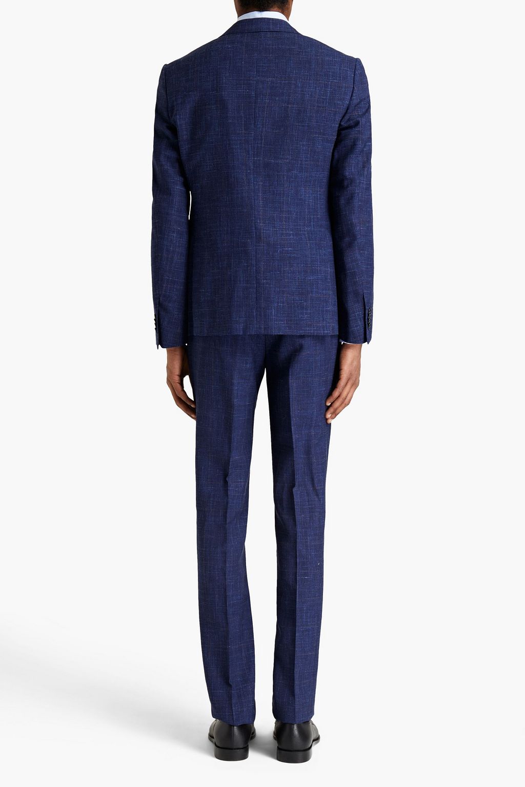 CORNELIANI Wool, silk and linen-blend suit