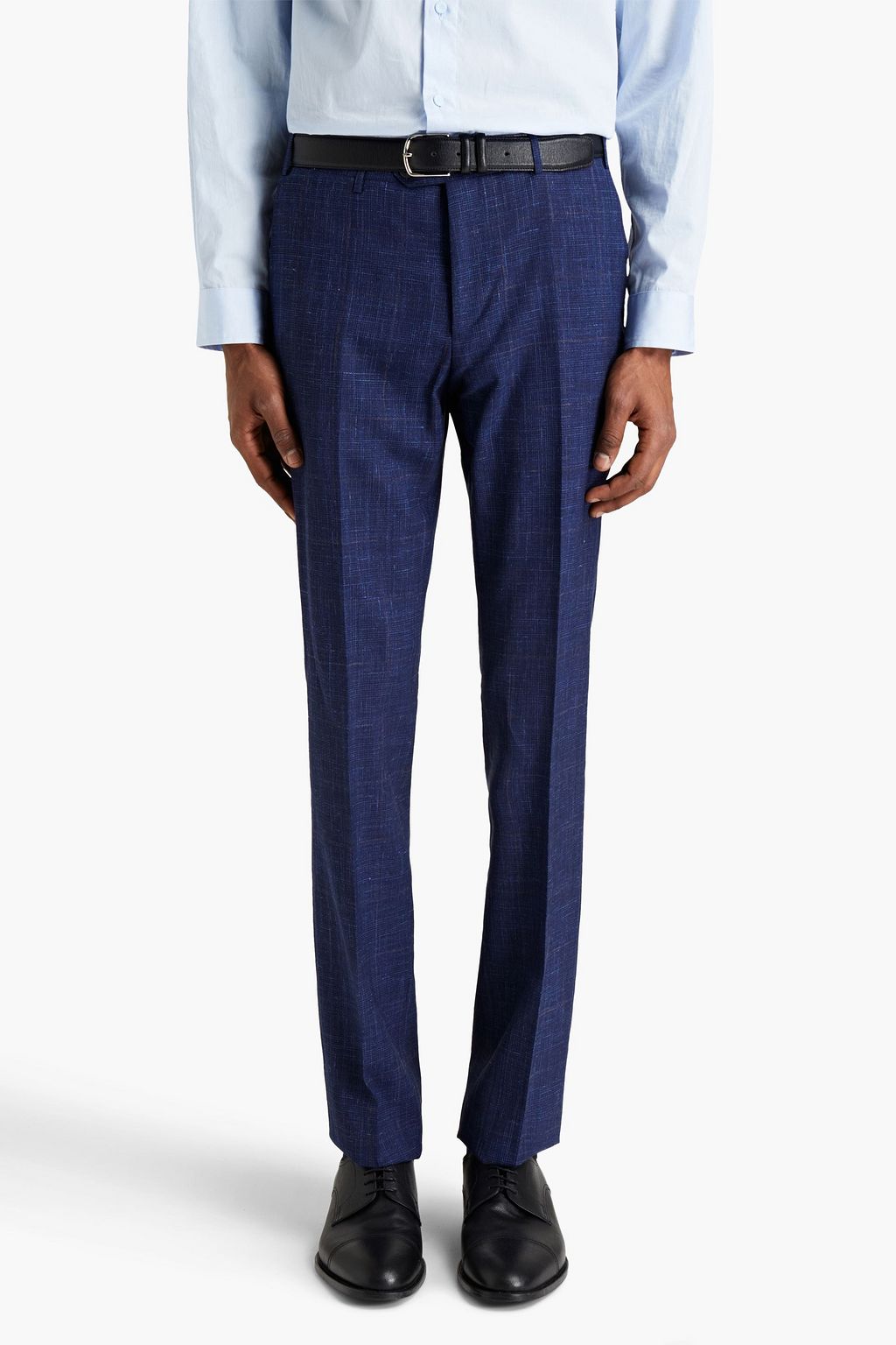 CORNELIANI Wool, silk and linen-blend suit
