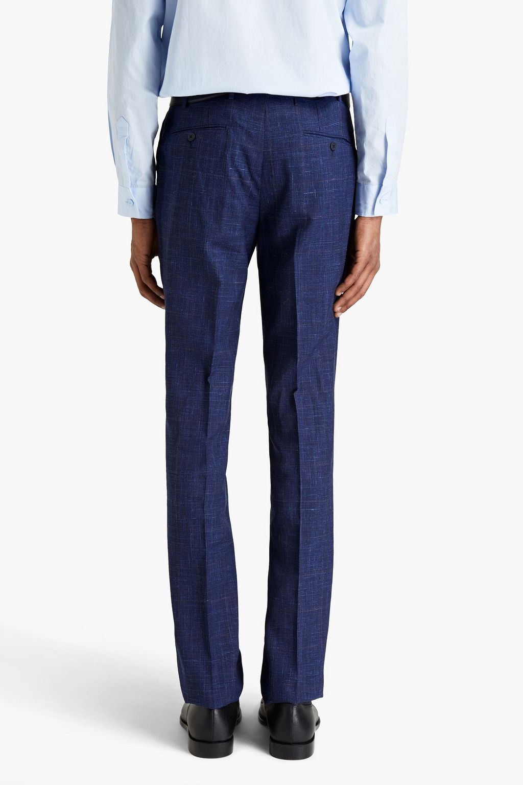 CORNELIANI Wool, silk and linen-blend suit