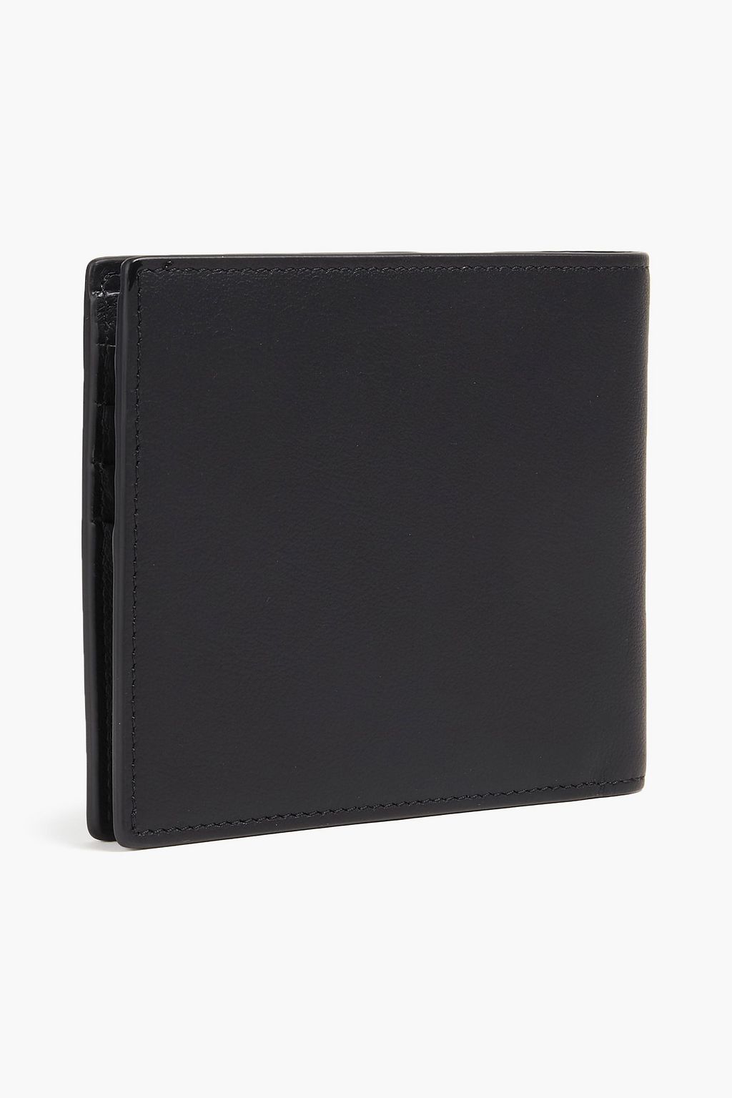 SERAPIAN Mosaico two-tone woven leather wallet