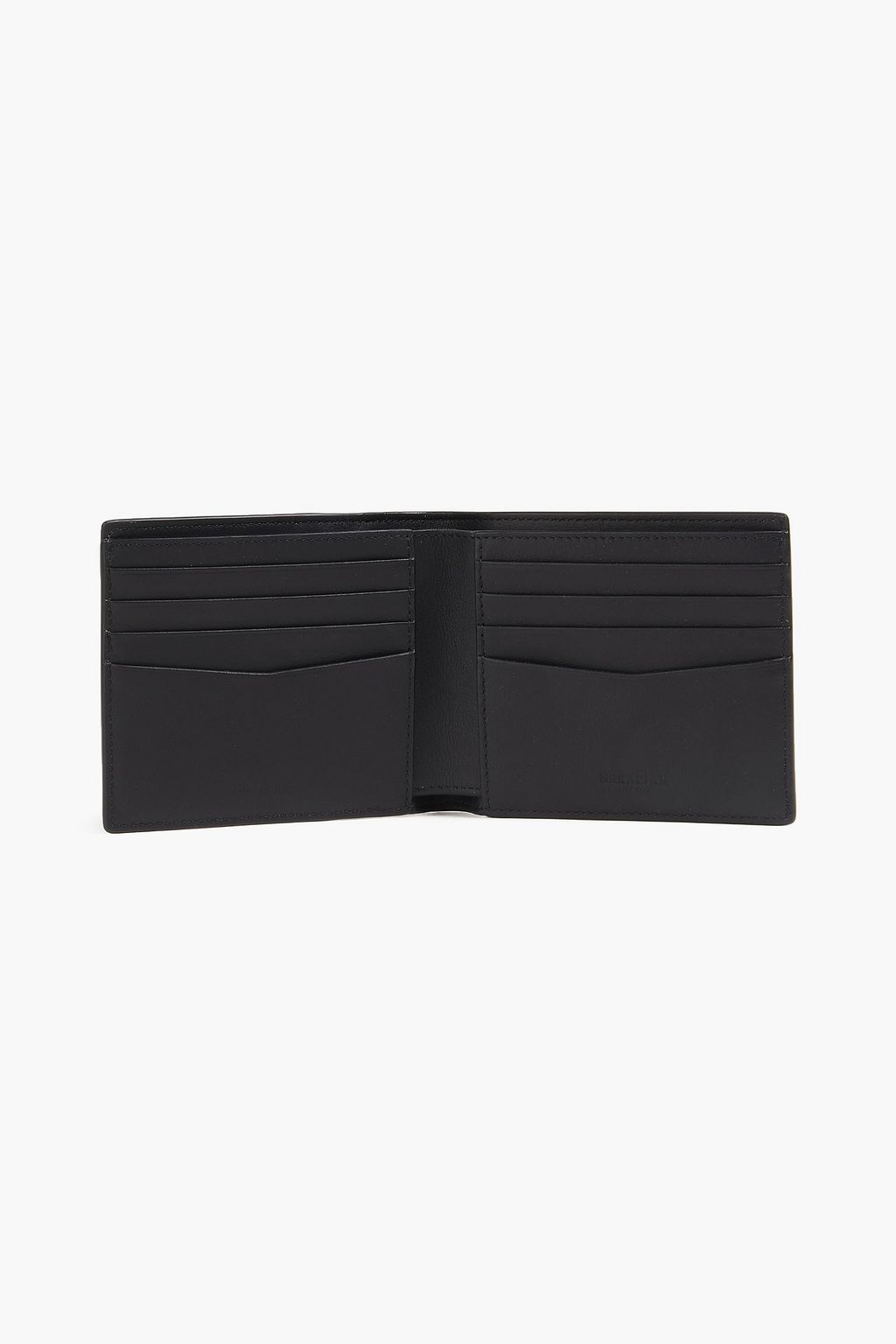SERAPIAN Mosaico two-tone woven leather wallet