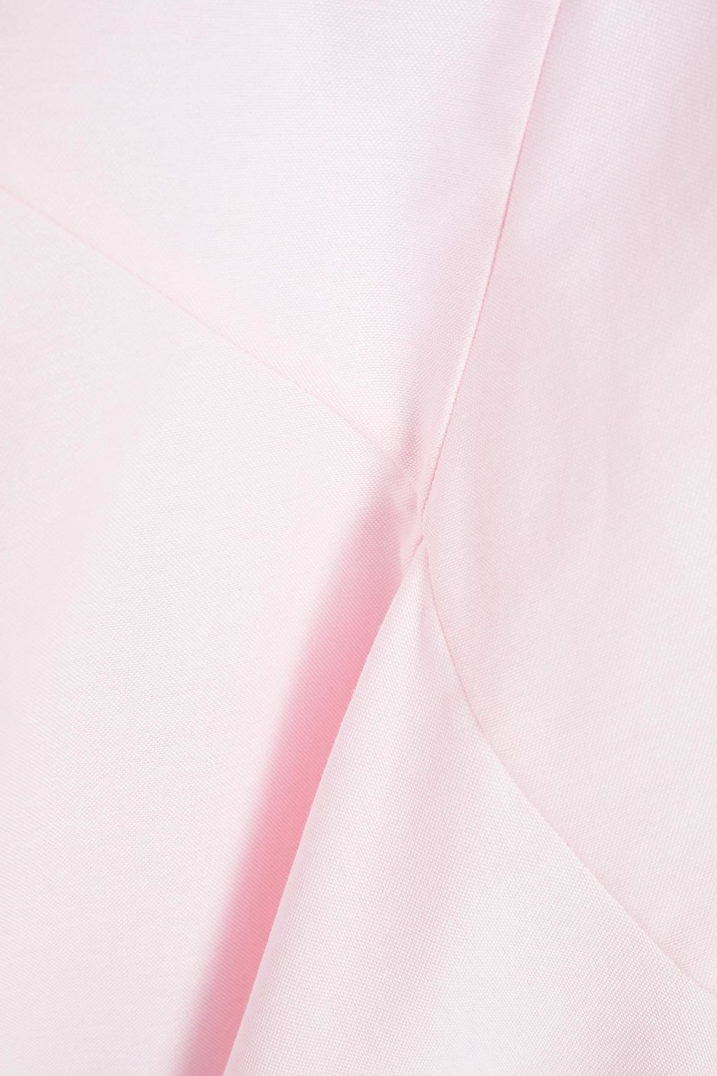 PALMER//HARDING Asymmetric fluted cotton-blend poplin shirt