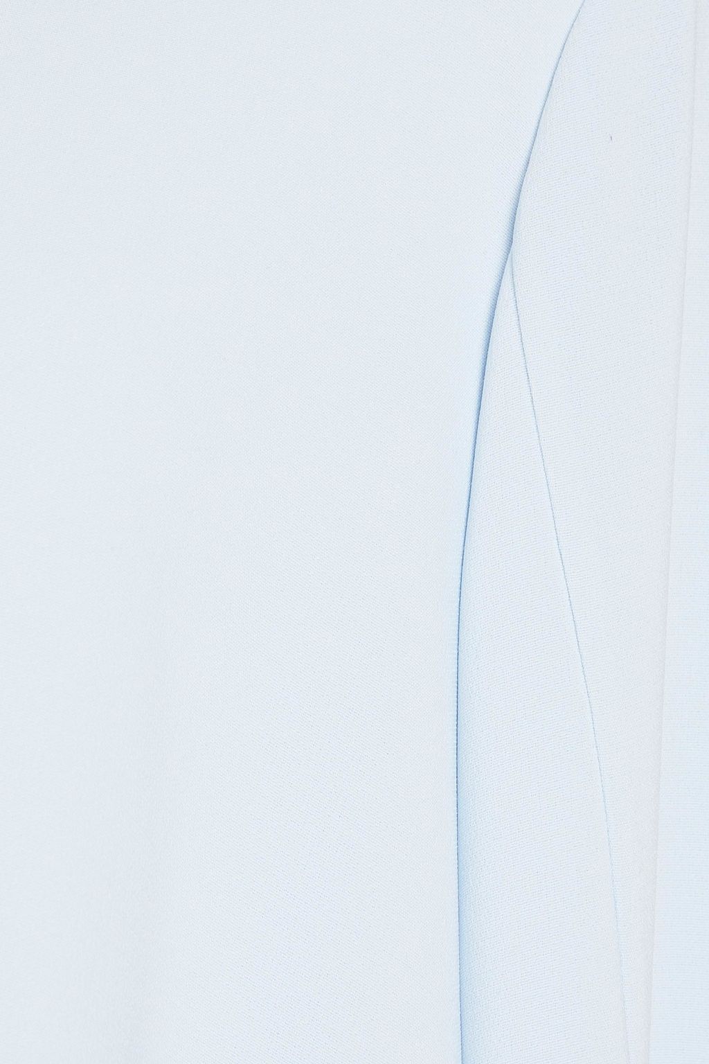OSCAR DE LA RENTA Cape-effect crepe gown
