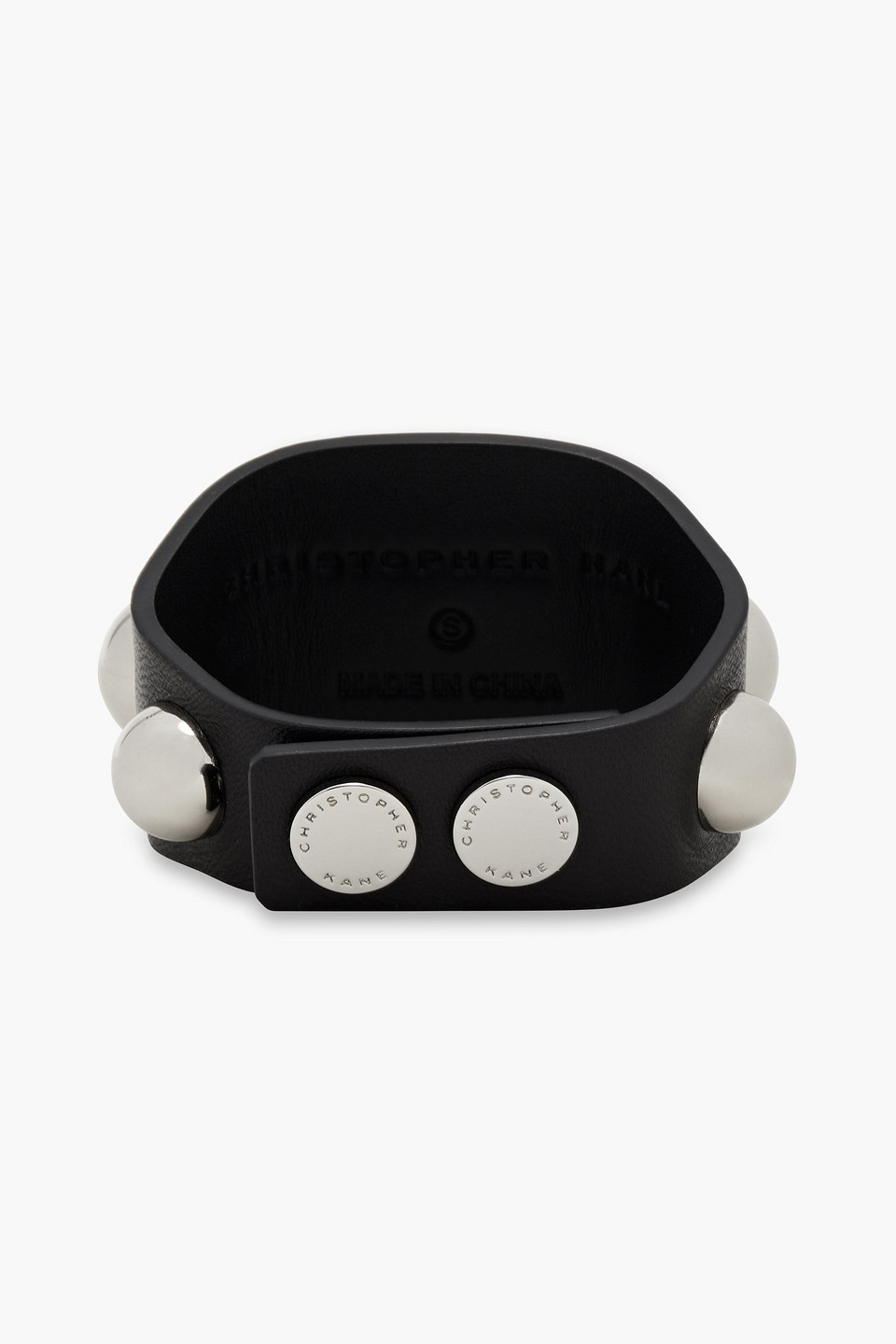 Christopher Kane Studded Leather Bracelet