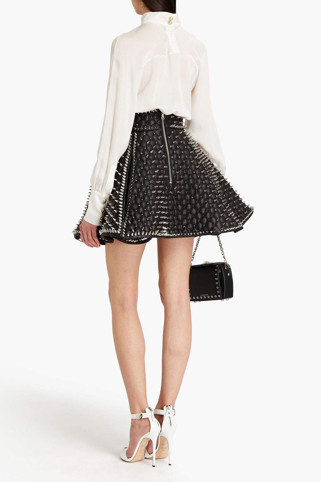 BALMAIN Silk crepe de chine blouse