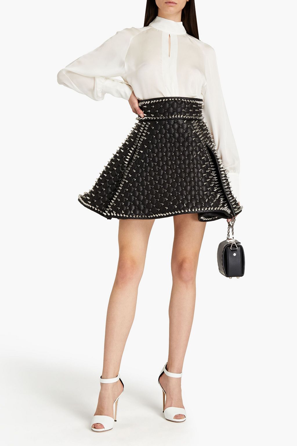 BALMAIN Silk crepe de chine blouse