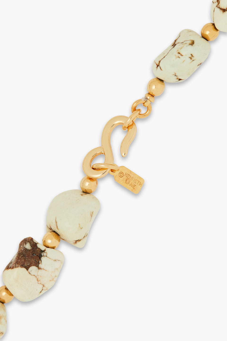 Kenneth Jay Lane Gold-tone Stone Necklace