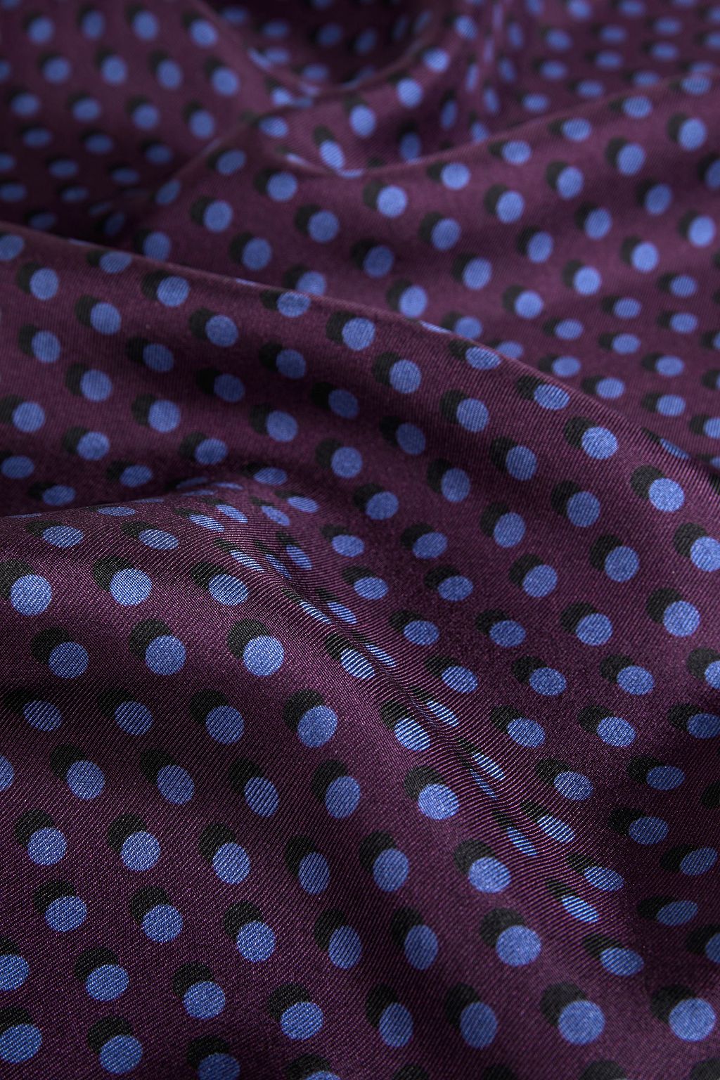 OFFICINE GÉNÉRALE Printed silk-twill scarf