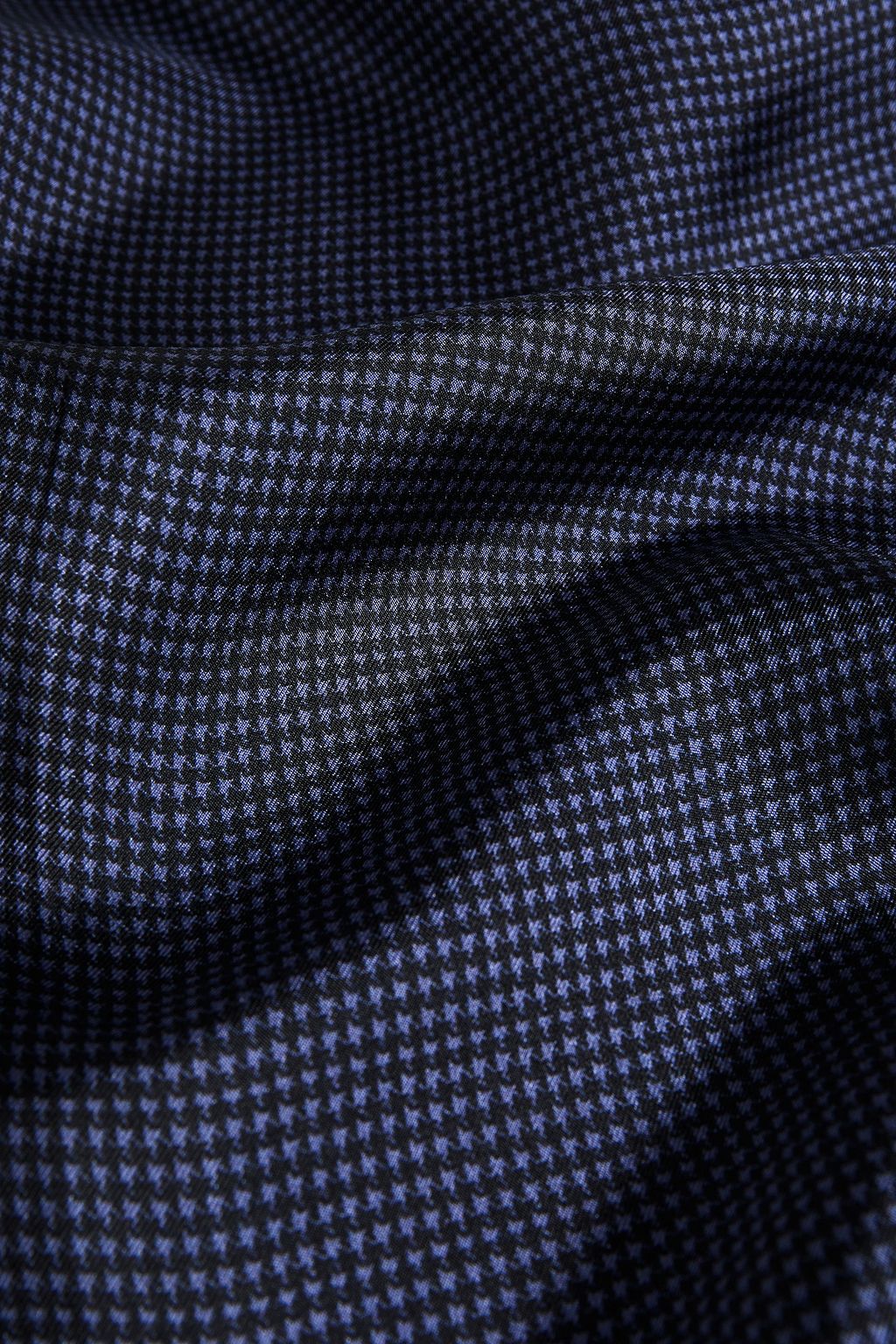 OFFICINE GÉNÉRALE Houndstooth silk-twill scarf
