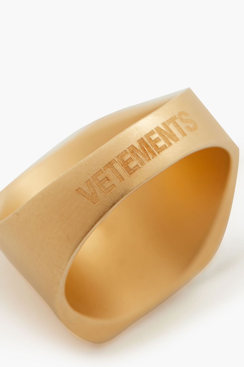 VETEMENTS Gold-tone ring