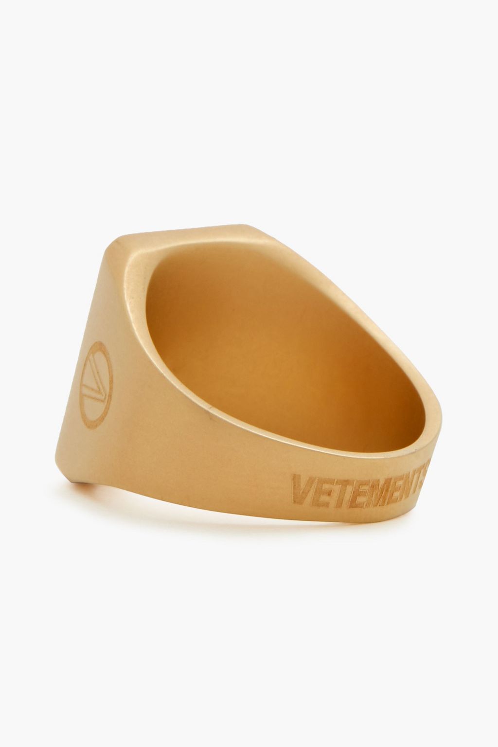VETEMENTS Gold-tone ring