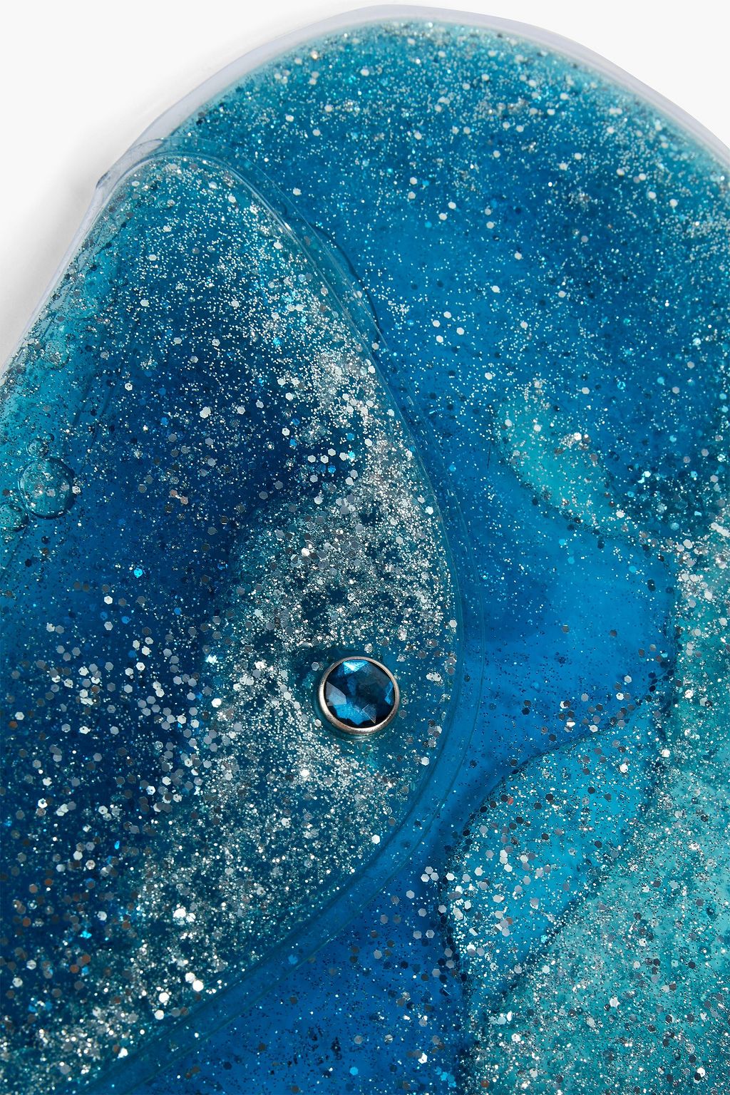 CHRISTOPHER KANE Glittered PVC pouch