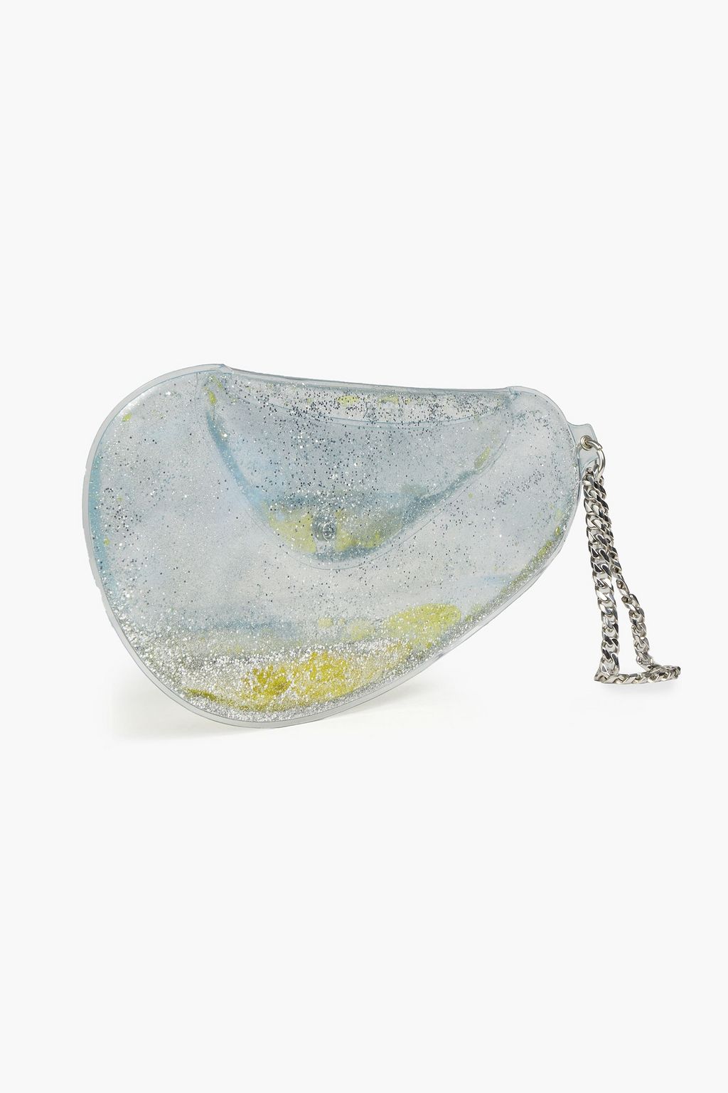 CHRISTOPHER KANE Glittered PVC pouch