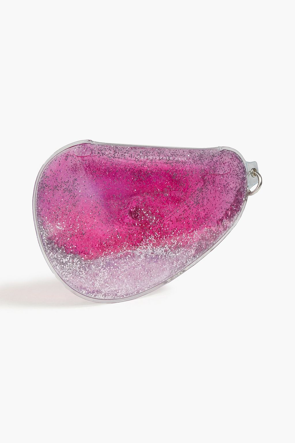 CHRISTOPHER KANE Glittered PVC pouch