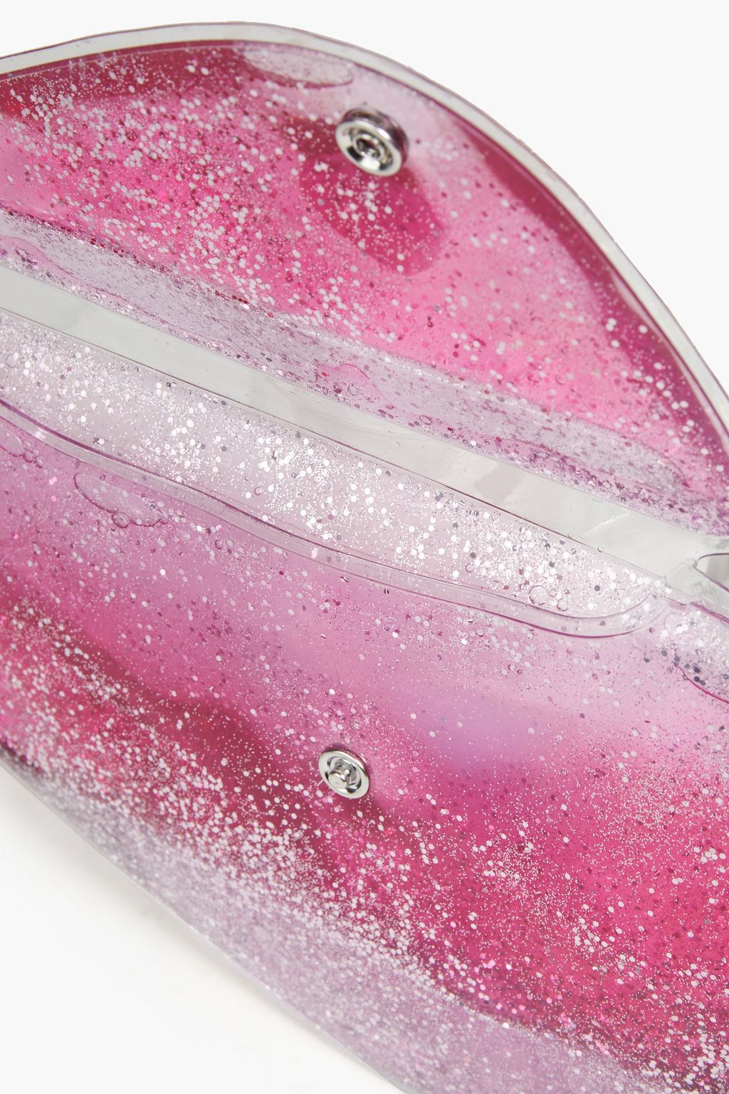 CHRISTOPHER KANE Glittered PVC pouch